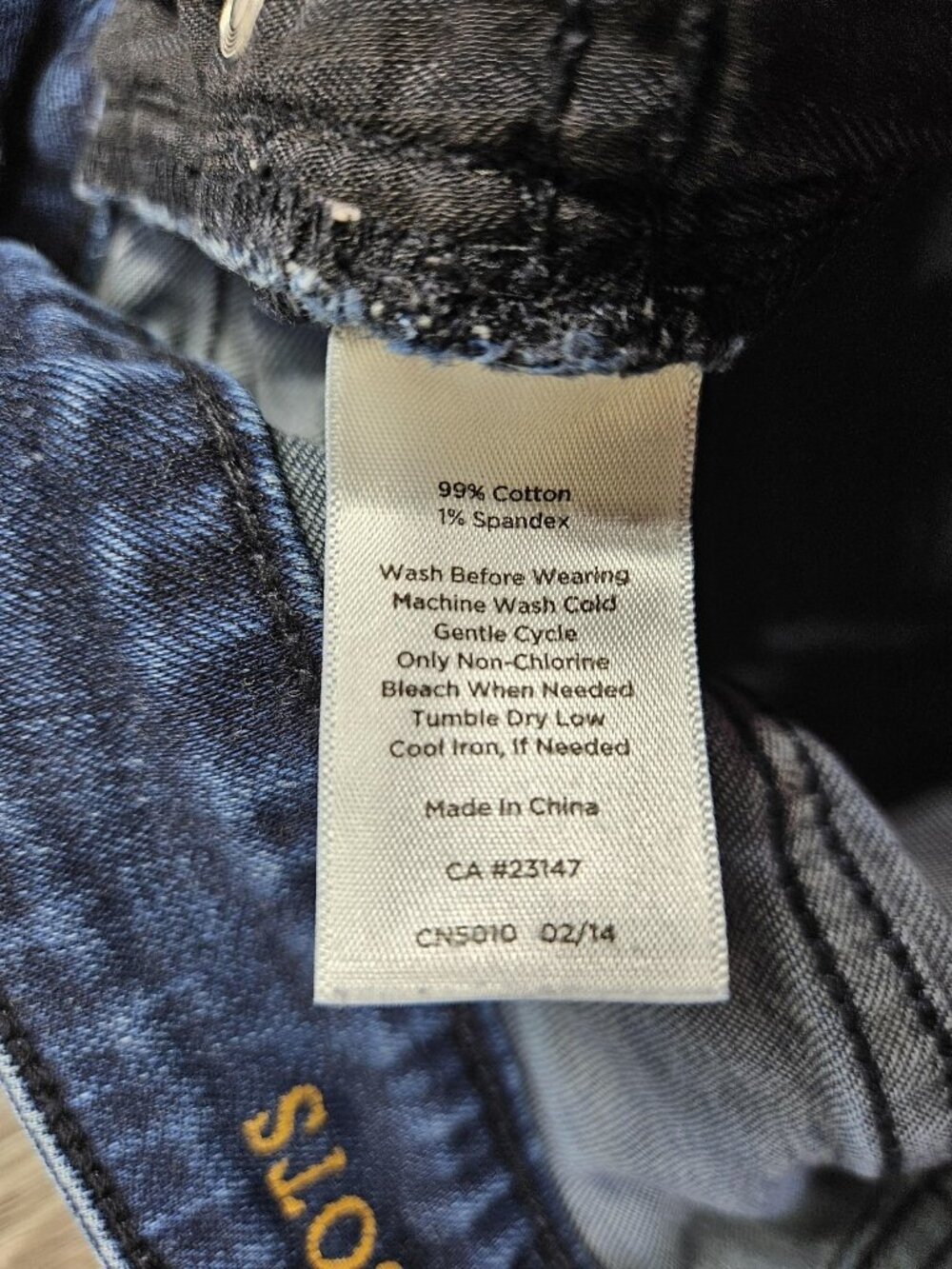 Talbots Heritage Straight Jeans Womens 10 Blue Med Wash Mid Rise Stretch Denim - Picture 7 of 13